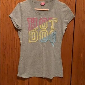 Grey Victoria secret pink t-shirt